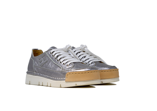"LA BRILLANTE WHITE" - Scarpa Artigianale  in Pelle 100% fatta in Italia
