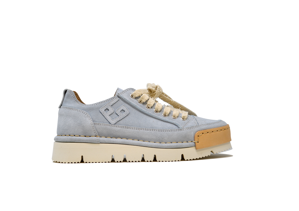 "LA AZZURRINA" - Scarpa Artigianale  in Pelle 100% fatta in Italia