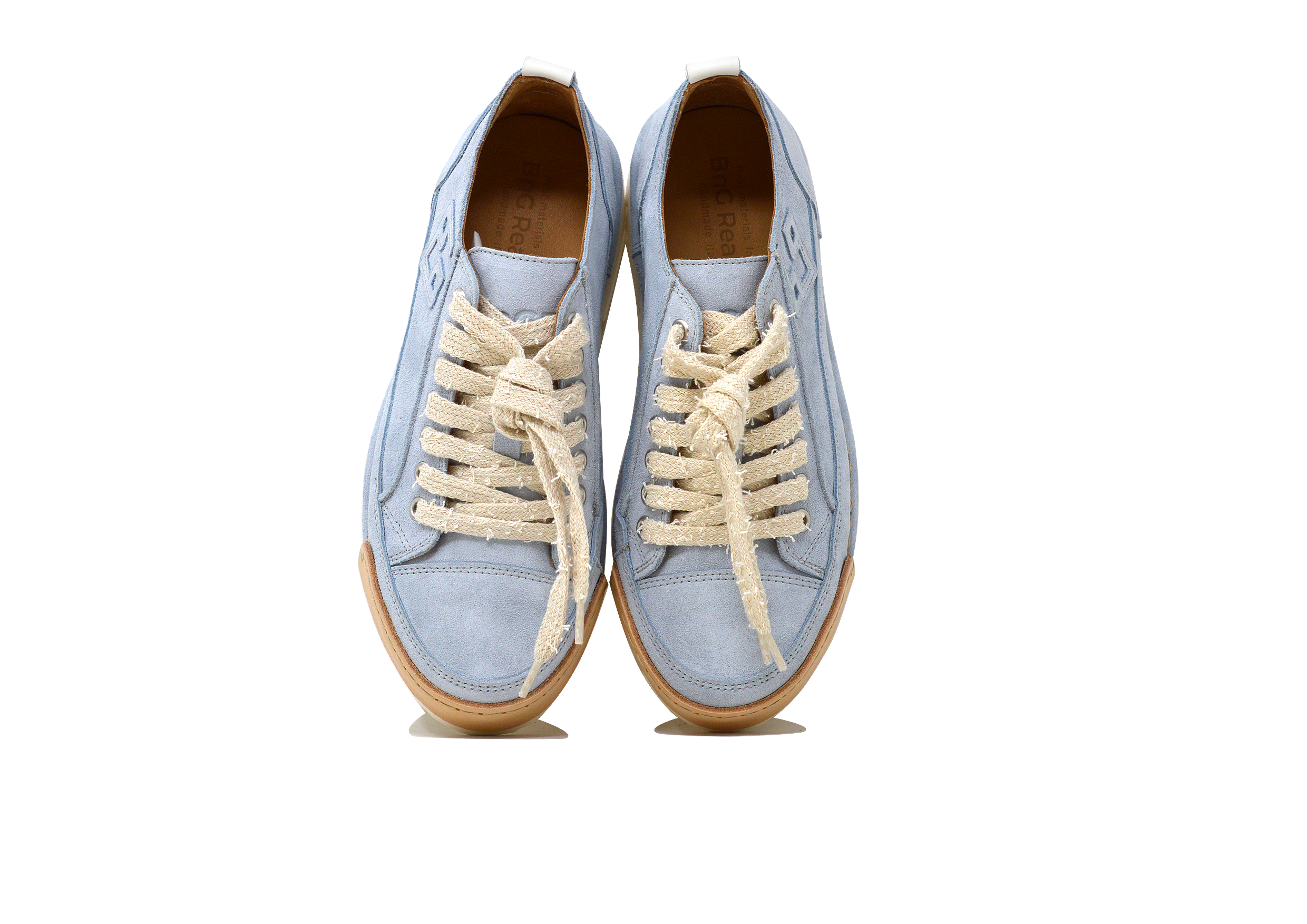 "LA AZZURRINA" - Scarpa Artigianale  in Pelle 100% fatta in Italia