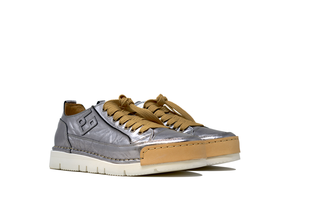 "LA BRILLANTE BLACK" - Scarpa Artigianale  in Pelle 100% fatta in Italia