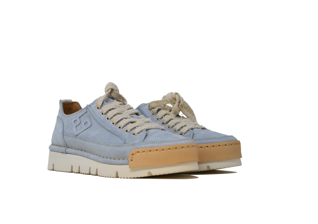 "LA AZZURRINA" - Scarpa Artigianale  in Pelle 100% fatta in Italia