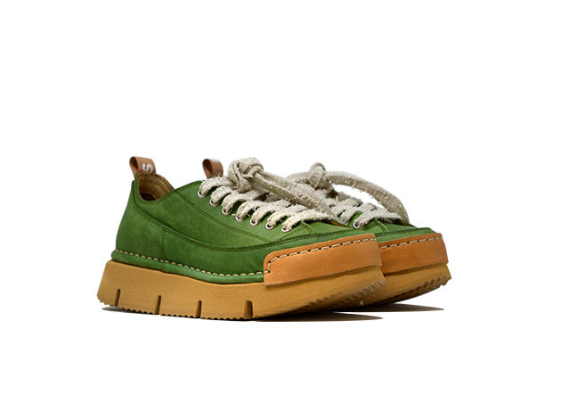 "LA DINAMICA MENTA" - Scarpa Artigianale  in Pelle 100% fatta in Italia