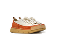 "LA DINAMICA ARANCIO" - Scarpa Artigianale  in Pelle 100% fatta in Italia
