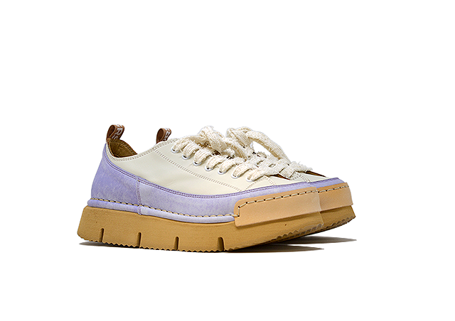"LA DINAMICA LAVANDA" - Scarpa Artigianale  in Pelle 100% fatta in Italia