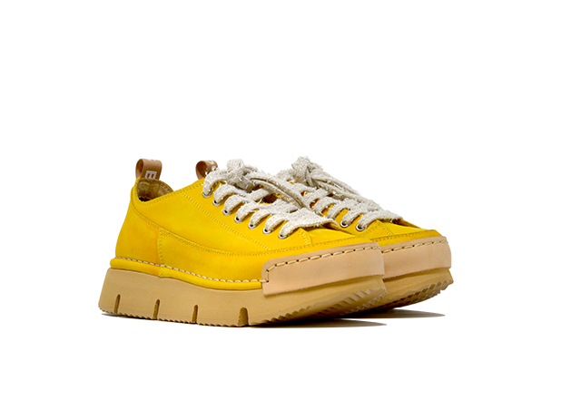 "LA DINAMICA GIRASOLE" - Scarpa Artigianale  in Pelle 100% fatta in Italia