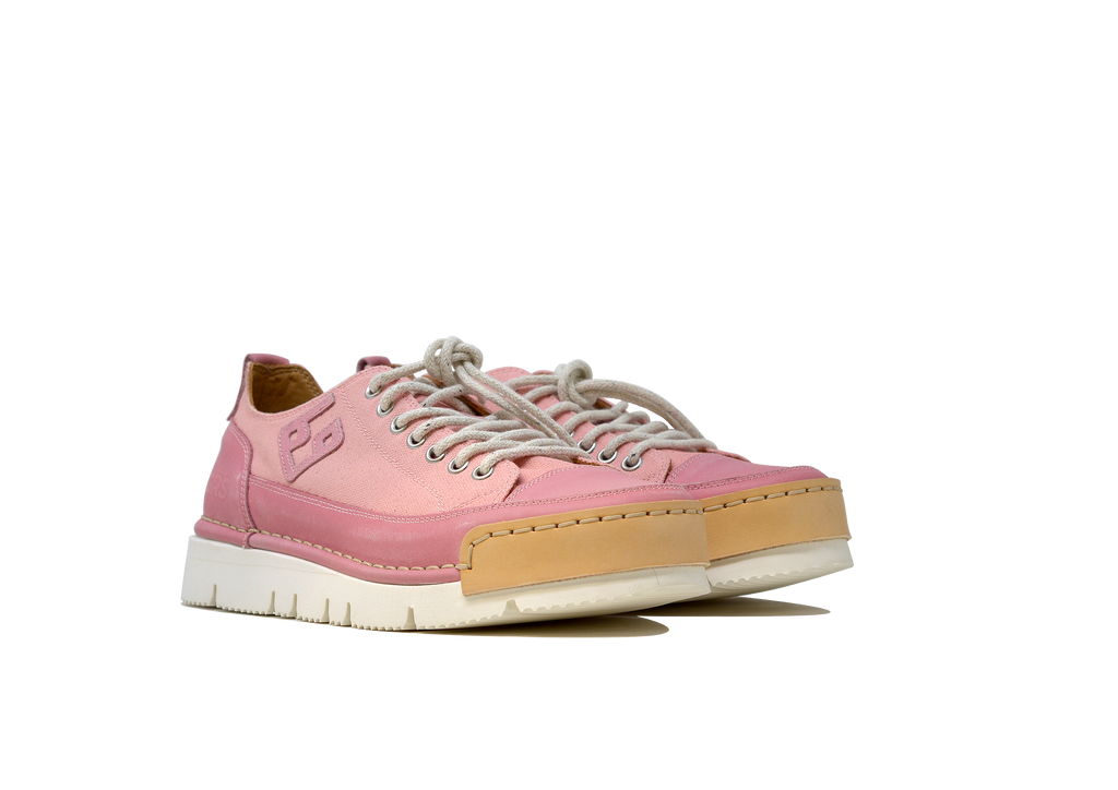 "LA CIPRIA CANVAS LOW" - Scarpa Artigianale  in Canvas 100% fatta in Italia