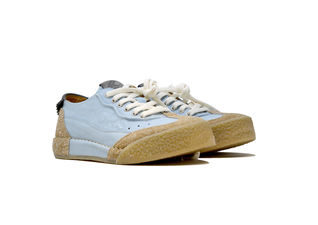 "L'HERITAGE AZZURRA" - Scarpa Artigianale  in Pelle 100% fatta in Italia