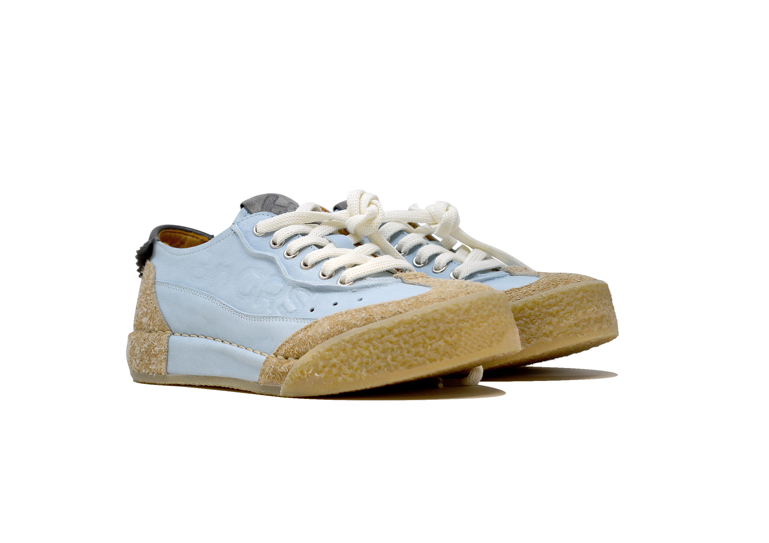 "L'HERITAGE AZZURRA" - Scarpa Artigianale  in Pelle 100% fatta in Italia