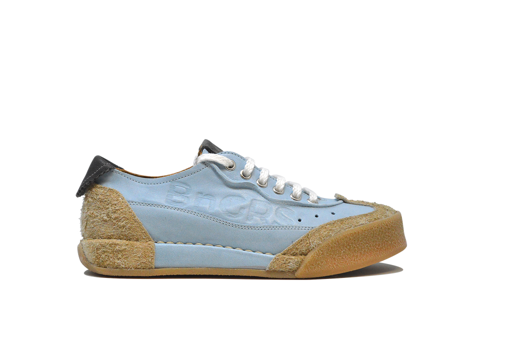 "L'HERITAGE AZZURRA" - Scarpa Artigianale  in Pelle 100% fatta in Italia