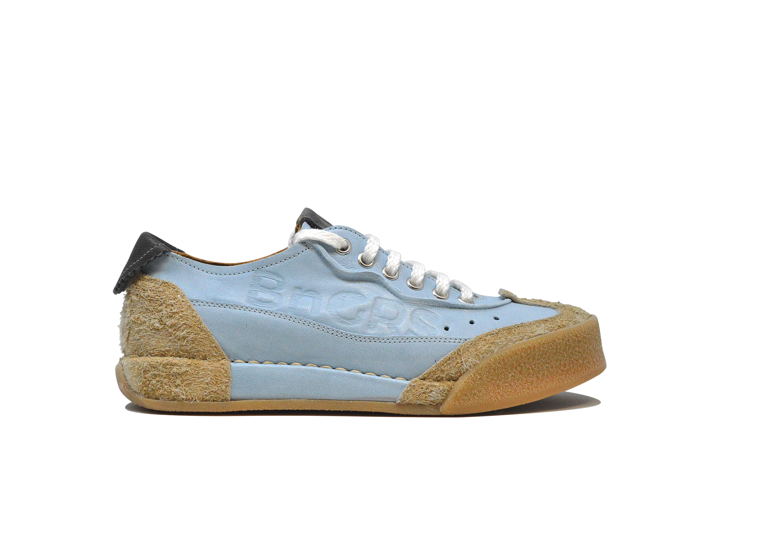 "L'HERITAGE AZZURRA" - Scarpa Artigianale  in Pelle 100% fatta in Italia