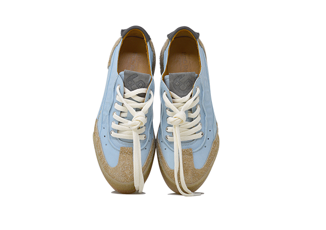 "L'HERITAGE AZZURRA" - Scarpa Artigianale  in Pelle 100% fatta in Italia