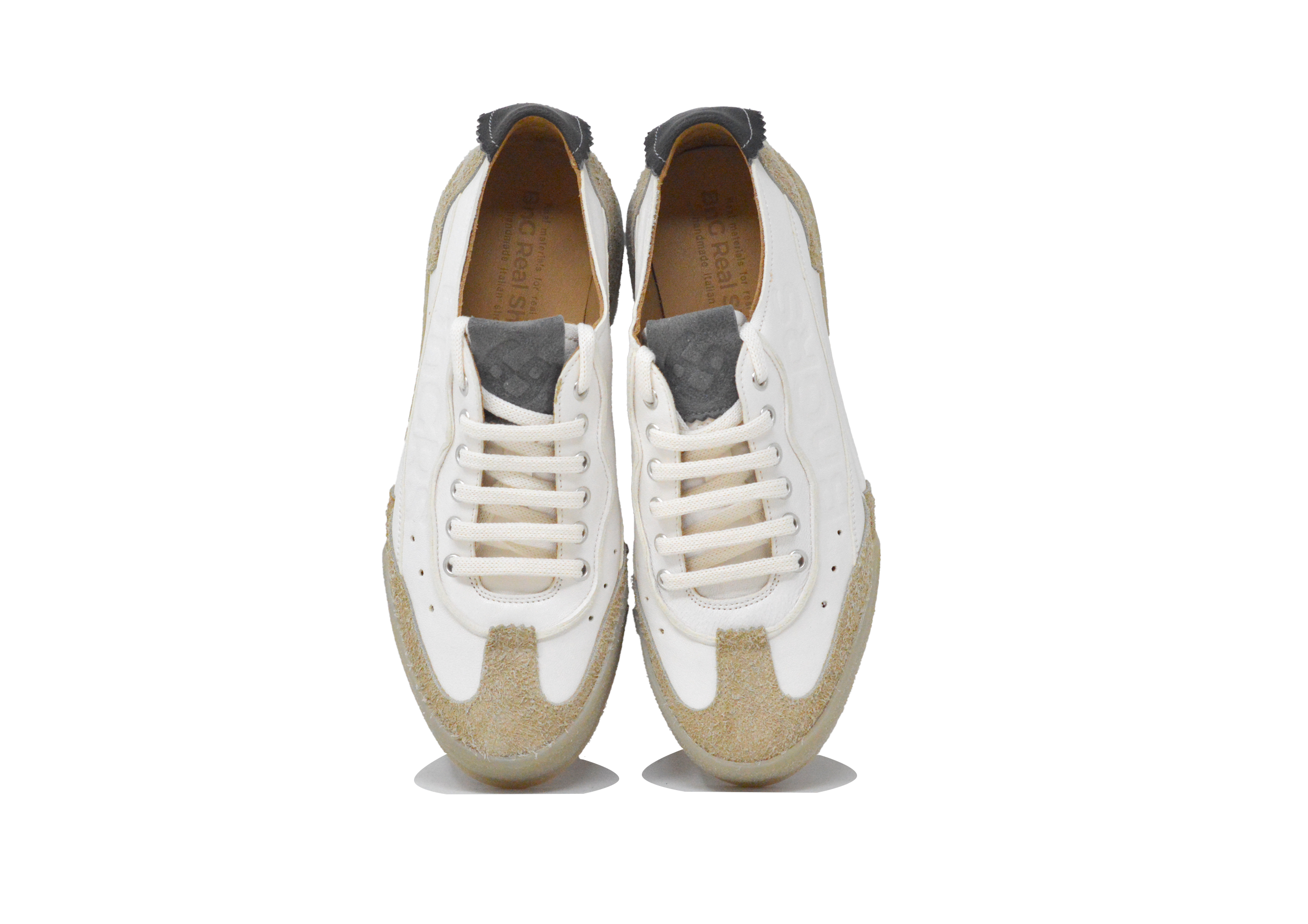 "L'HERITAGE BIANCA " - Scarpa Artigianale  in Pelle 100% fatta in Italia
