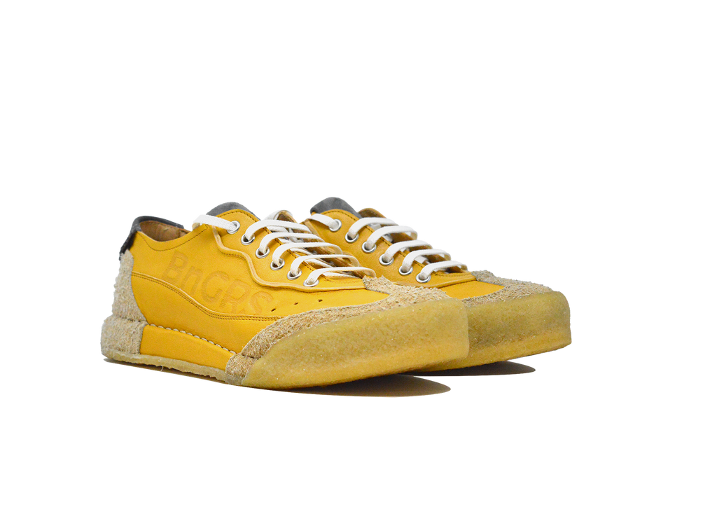 "L'HERITAGE GIALLA" - Scarpa Artigianale  in Pelle 100% fatta in Italia