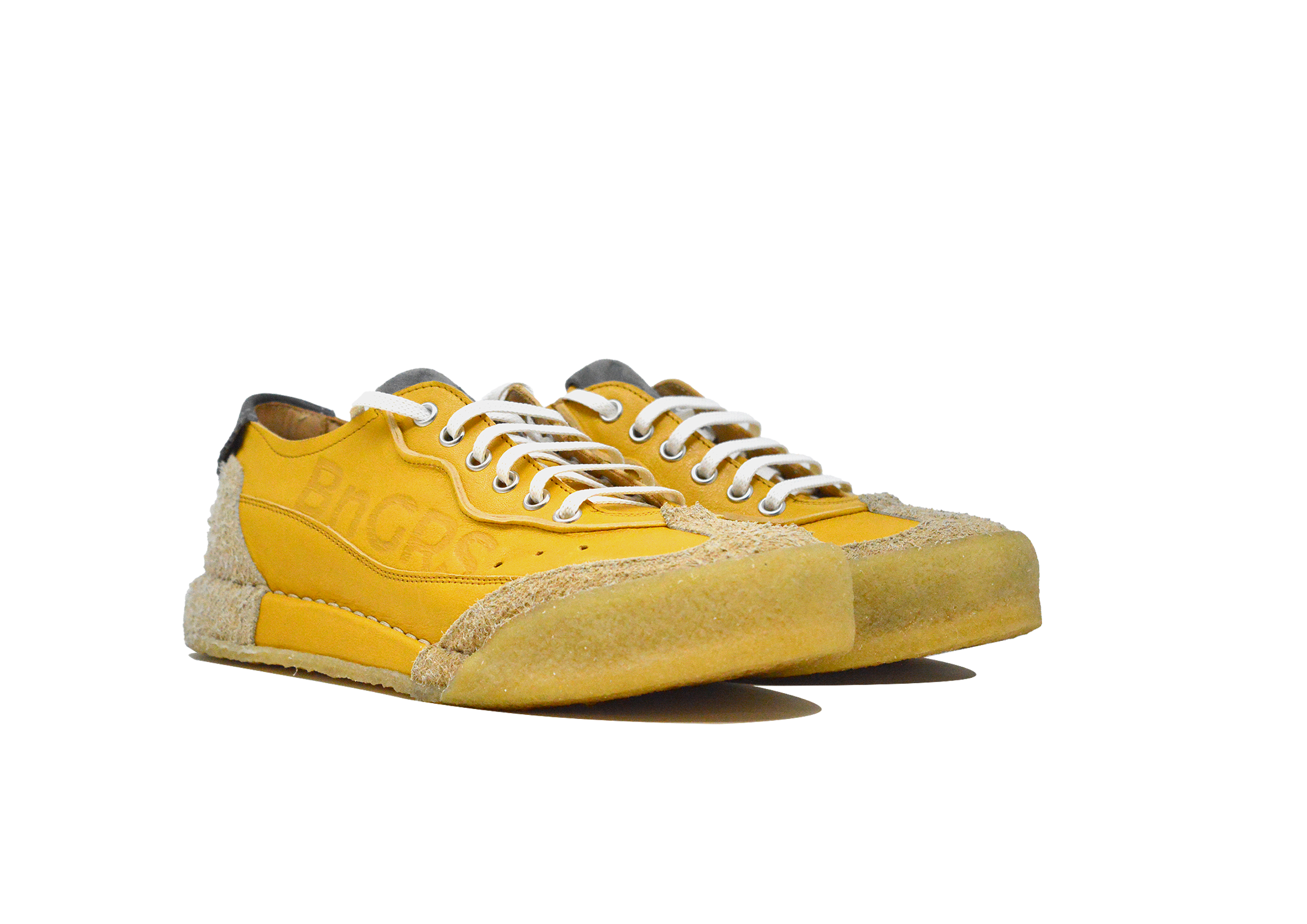 "L'HERITAGE GIALLA" - Scarpa Artigianale  in Pelle 100% fatta in Italia
