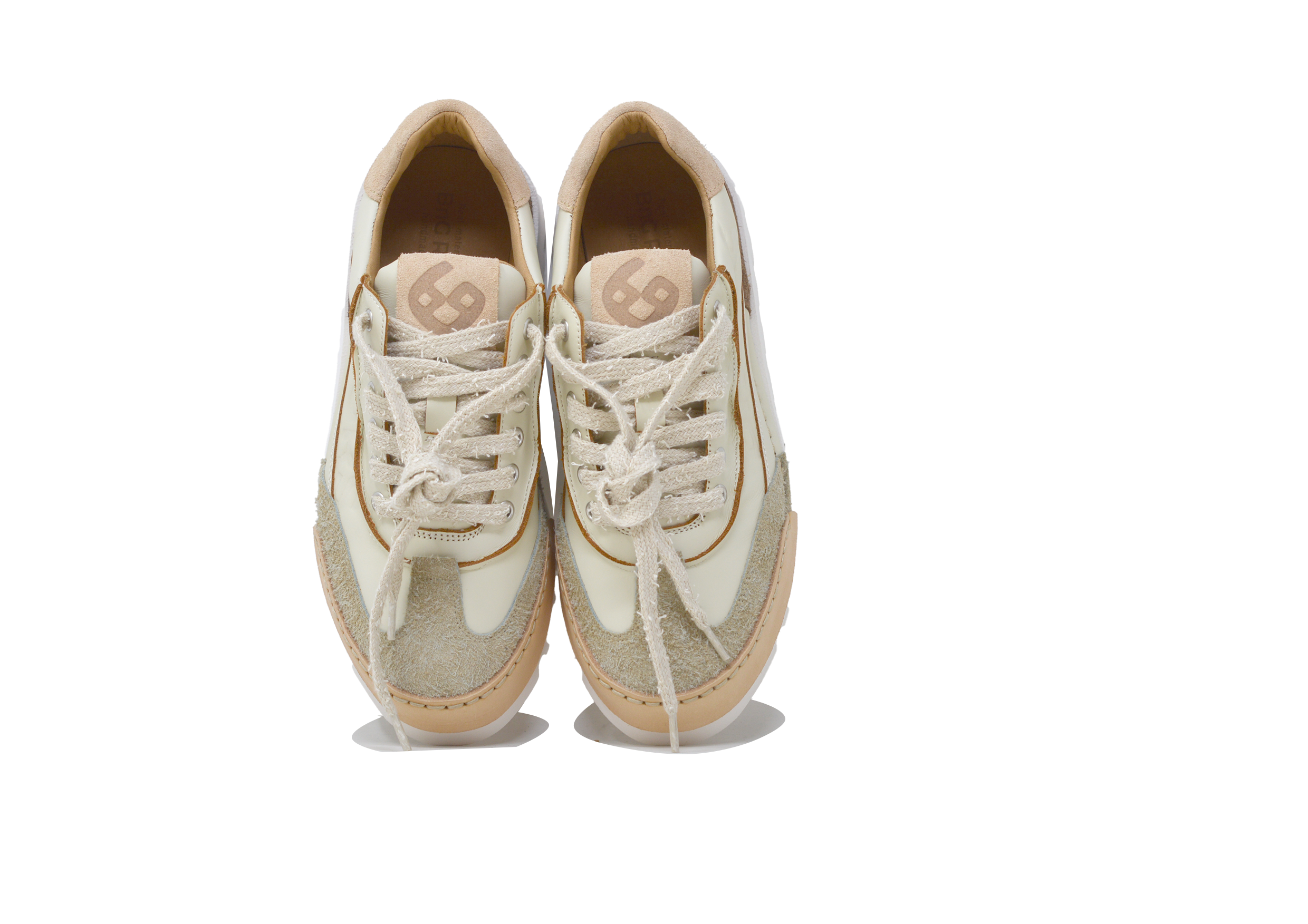 "LA SNEAKER CAFFELATTE" - Scarpa Artigianale  in Pelle 100% fatta in Italia