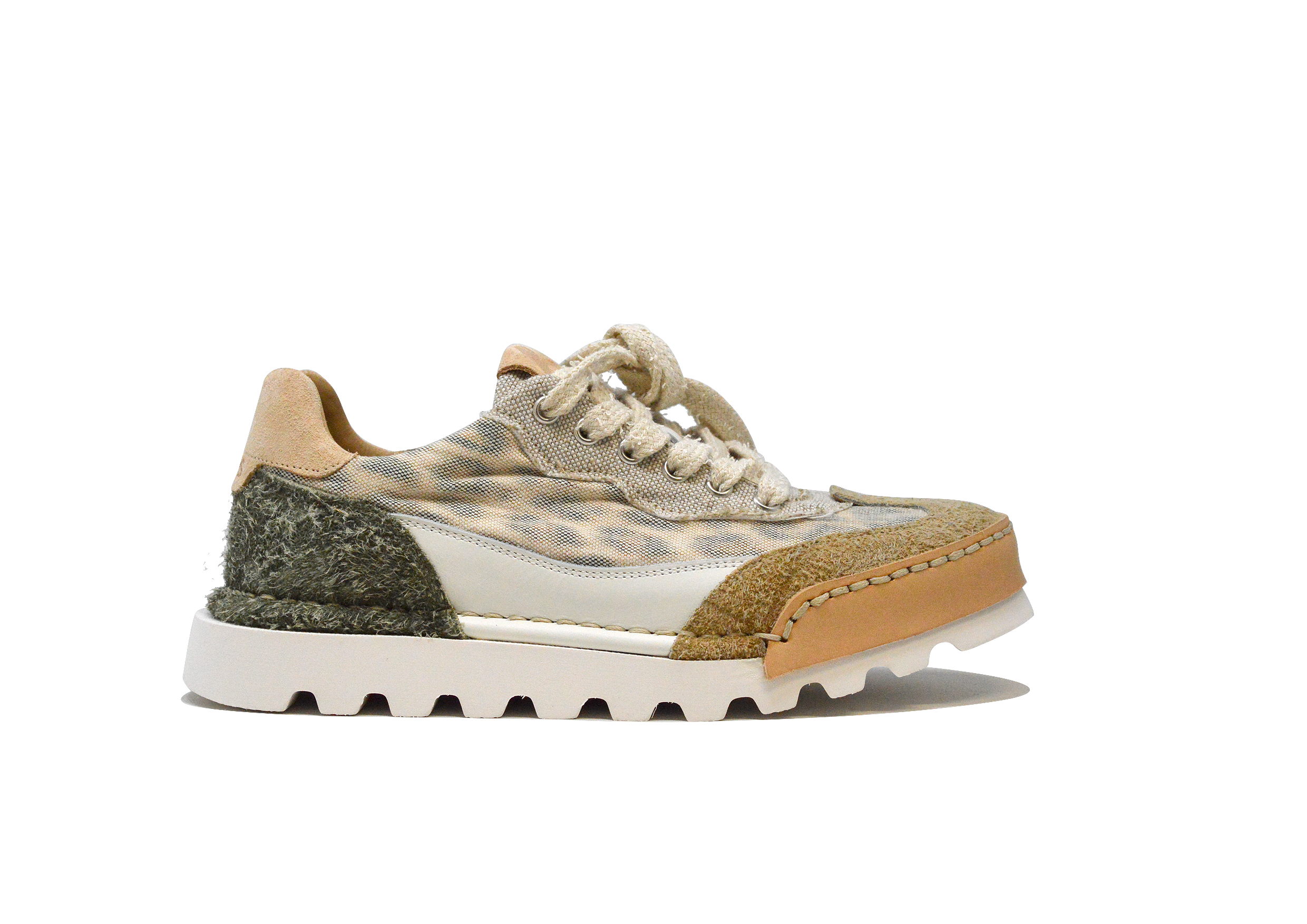 "LA SNEAKER LEO" - Scarpa Artigianale  in Pelle 100% fatta in Italia