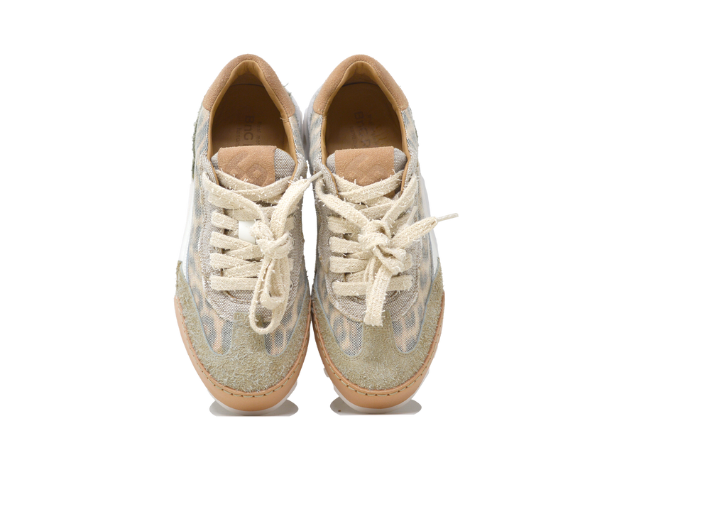 "LA SNEAKER LEO" - Scarpa Artigianale  in Pelle 100% fatta in Italia