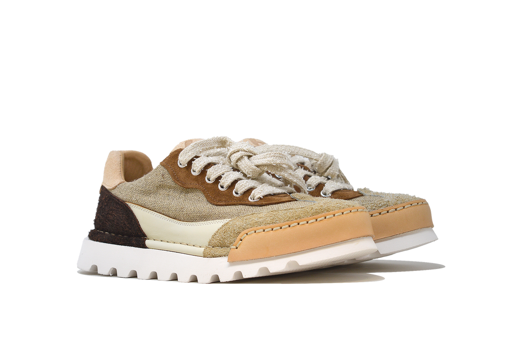"LA SNEAKER YUTA" - Scarpa Artigianale  in Pelle 100% fatta in Italia