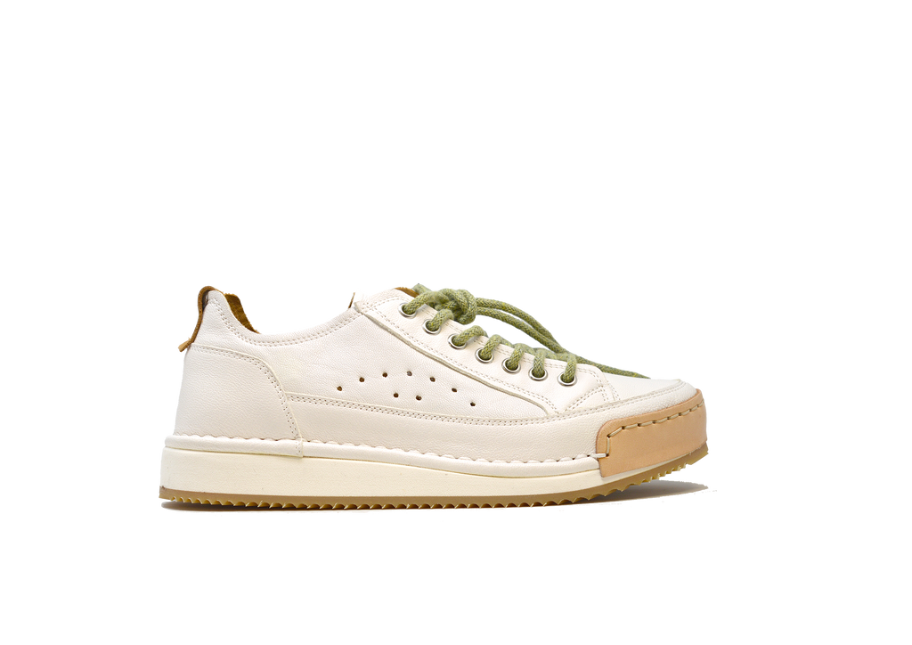 "LA FRESCA BIANCA" - Scarpa Artigianale  in Pelle 100% fatta in Italia