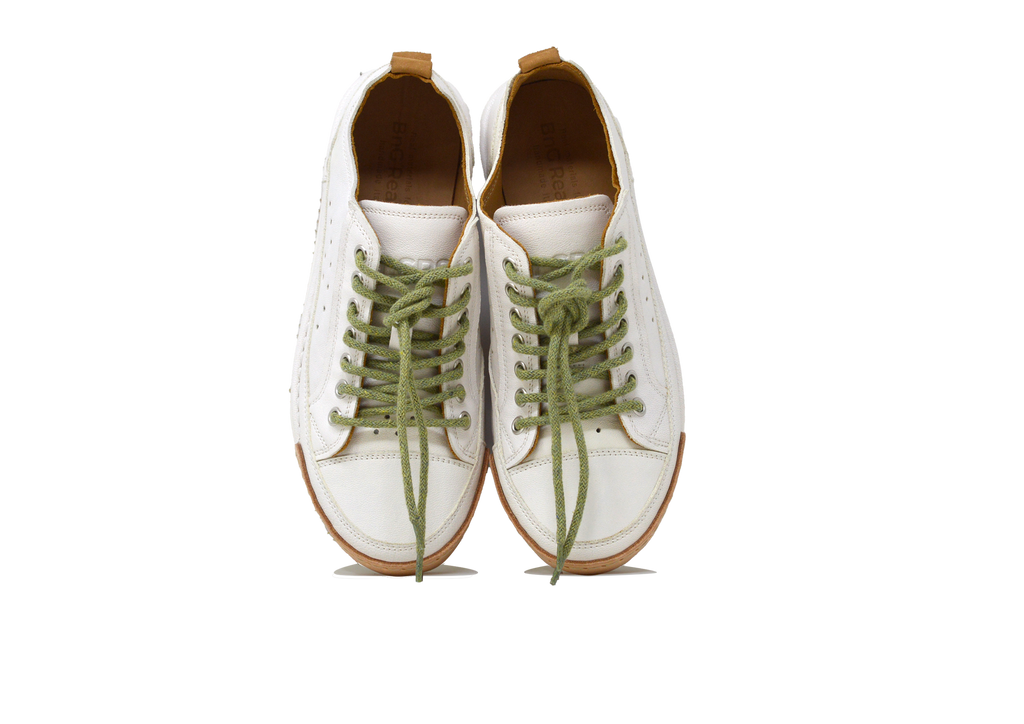 "LA FRESCA BIANCA" - Scarpa Artigianale  in Pelle 100% fatta in Italia