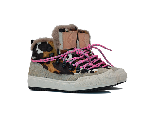 "LA YETI CAROLINA" |Women - Handmade Shoe in Cowhide 100% Handmade in Italy