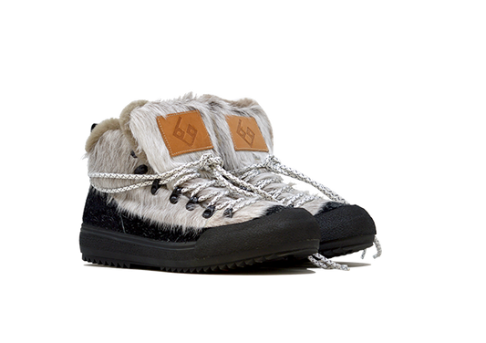 "LA YETI MELANGE" |Women - Handmade Shoe in Cowhide 100% Handmade in Italy