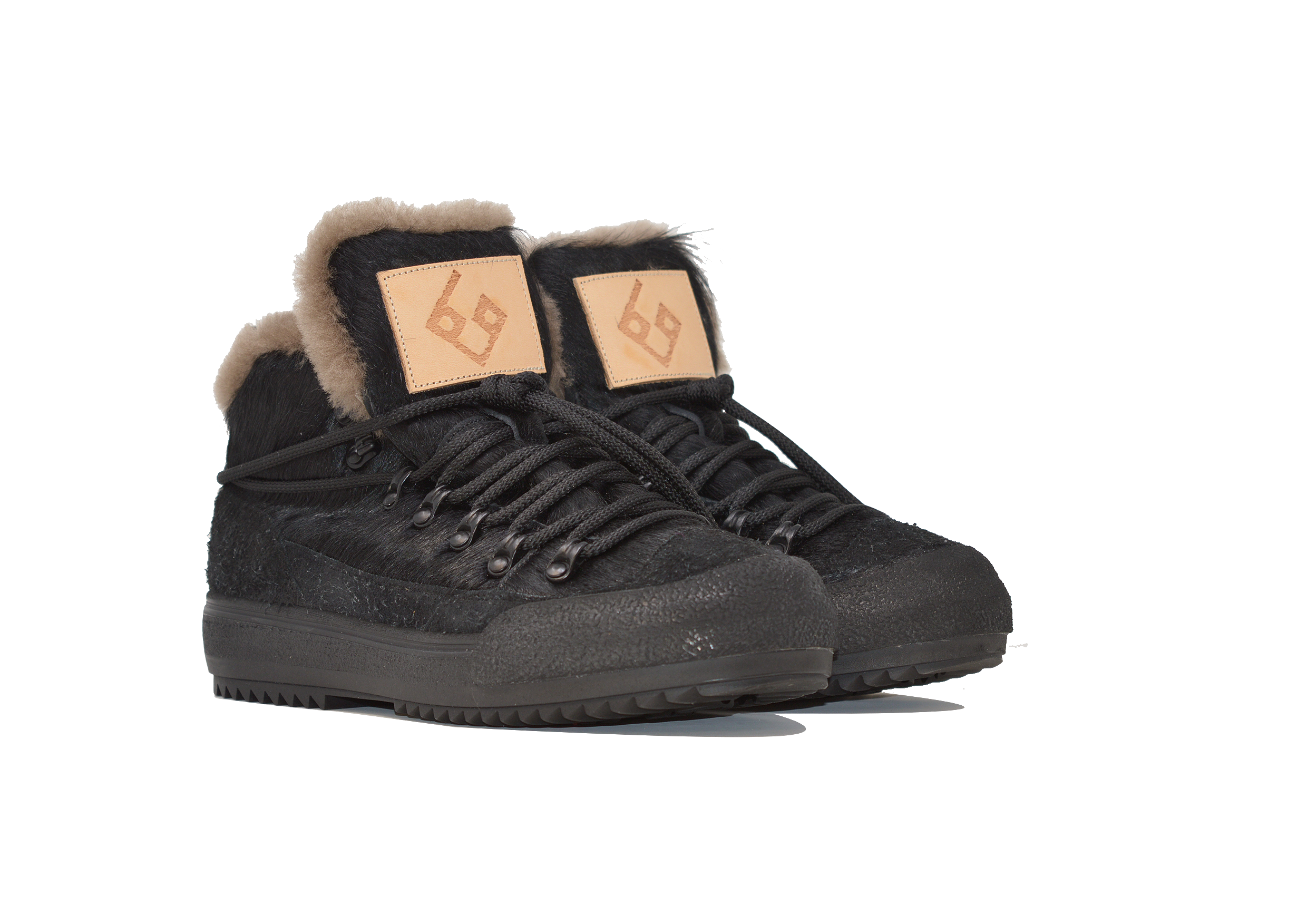 "LA YETI NERA" |Uomo - Scarpa Artigianale  in Pelle bovina 100% fatta a mano in Italia
