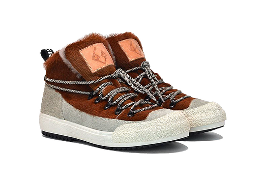 "LA YETI NOCCIOLA" | Men - Handmade Shoe in 100% Cowhide Leather Handmade in Italy