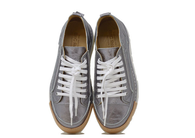 "LA BRILLANTE WHITE" - Scarpa Artigianale  in Pelle 100% fatta in Italia
