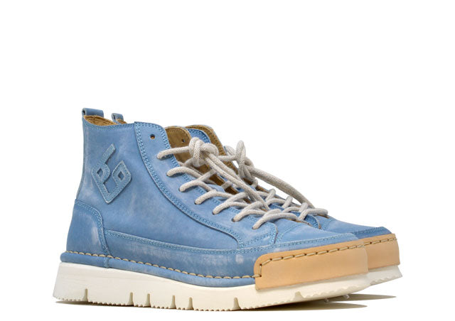 "LA CIELO HIGH" - Polacco Artigianale  in Pelle 100% fatta in Italia