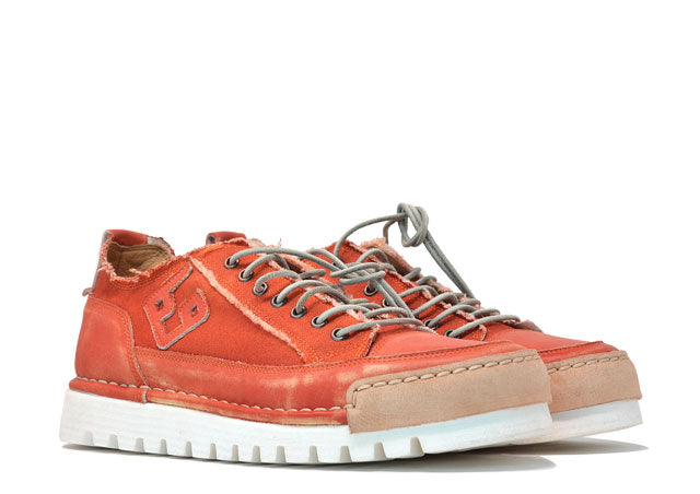"LA CLEMENTINA CANVAS" - Scarpa Artigianale  in Canvas 100% fatta in Italia