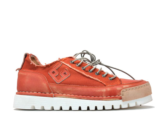 "LA CLEMENTINA CANVAS" - Scarpa Artigianale  in Canvas 100% fatta in Italia
