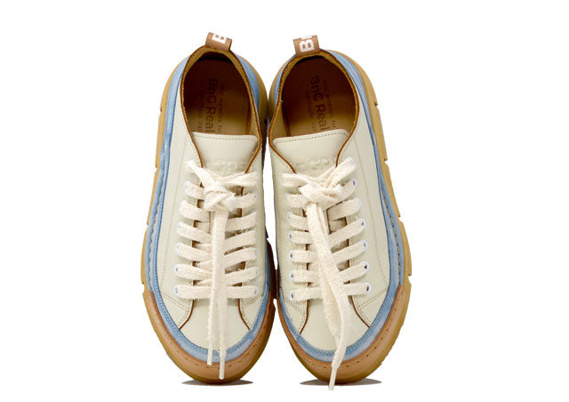 "LA DINAMICA CIELO" - Scarpa Artigianale  in Pelle 100% fatta in Italia