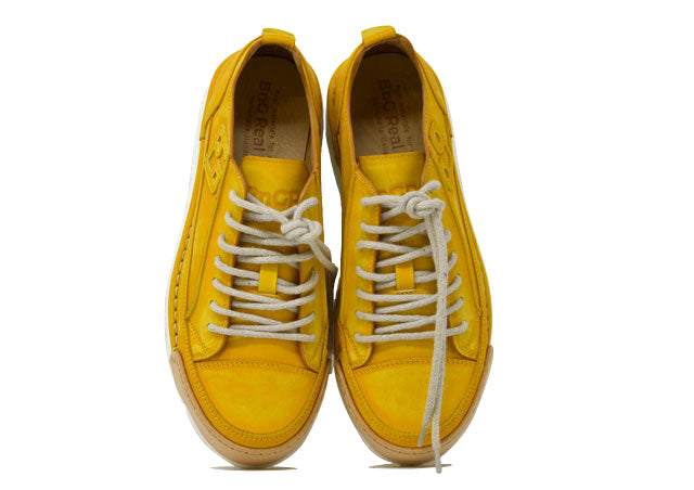"LA GIRASOLE CANVAS LOW" - Scarpa Artigianale  in Canvas 100% fatta in Italia