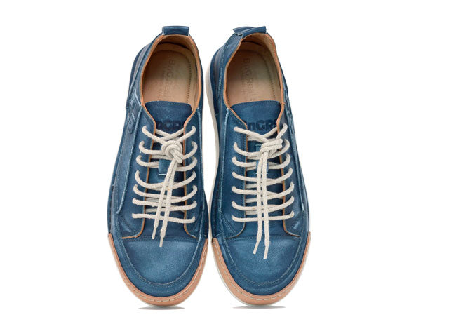 Model "LA JEANS" - 100% Handmade Leather Shoe Made in Italy
