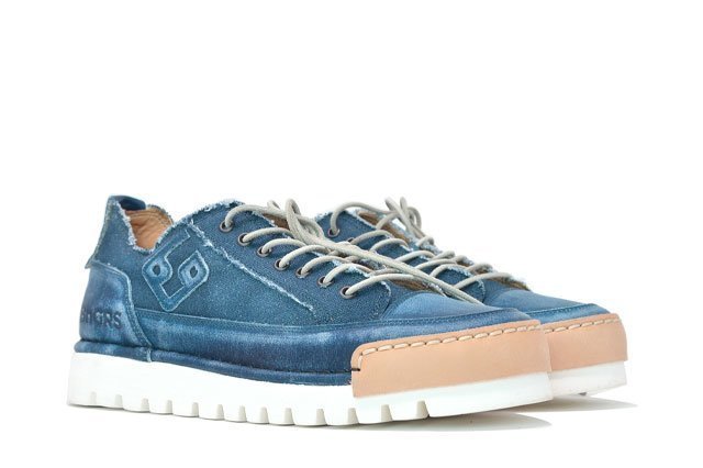 "LA JEANS CANVAS" - Scarpa Artigianale  in Canvas 100% fatta in Italia