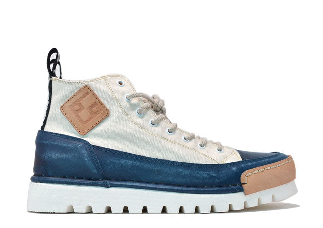"LA JEANS CANVAS HIGH" - Polacco Artigianale  in Canvas 100% fatto in Italia