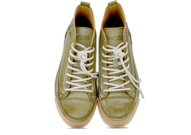 "LA KIWI HIGH" - 100% Handmade Leather Polish Made in Italy