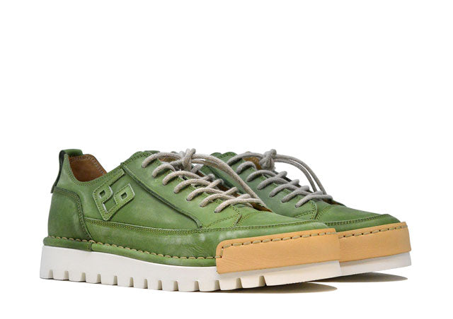 Model "LA MENTA" - 100% Handmade Leather Shoe Made in Italy