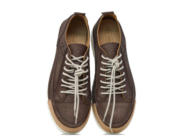 Model "LA MOKA" - 100% Handmade Leather Shoe Made in Italy