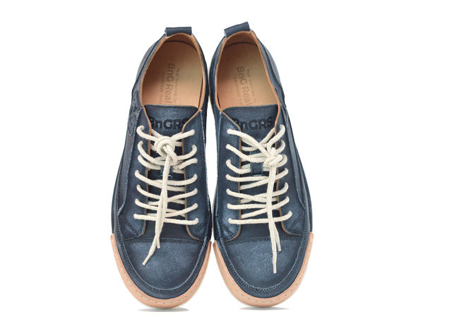 Model "LA NOTTE" - 100% Handmade Leather Shoe Made in Italy