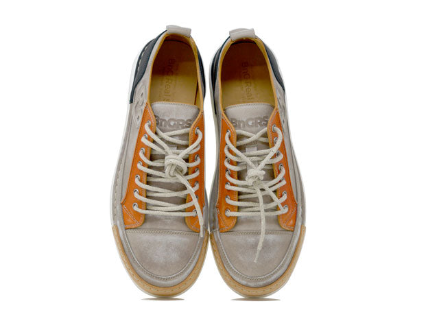 "LA PATCH TORTORA" - Scarpa Artigianale  in Pelle 100% fatta in Italia