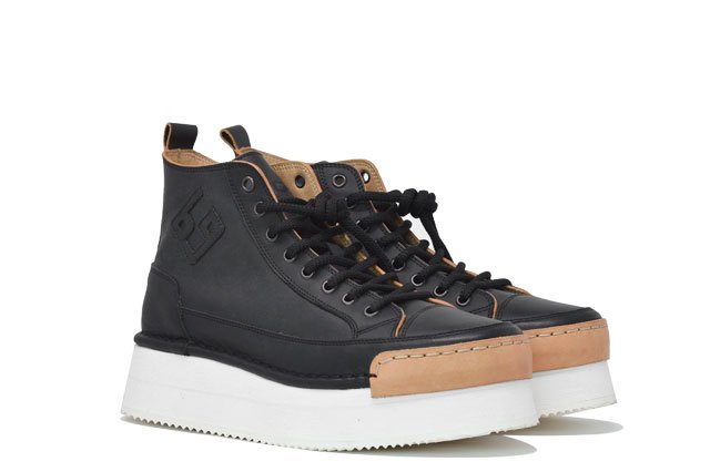 "LA PRIMA HIGH ZEPPA" - 100% Handmade Leather Polish Made in Italy