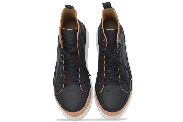 "LA PRIMA HIGH ZEPPA" - 100% Handmade Leather Polish Made in Italy