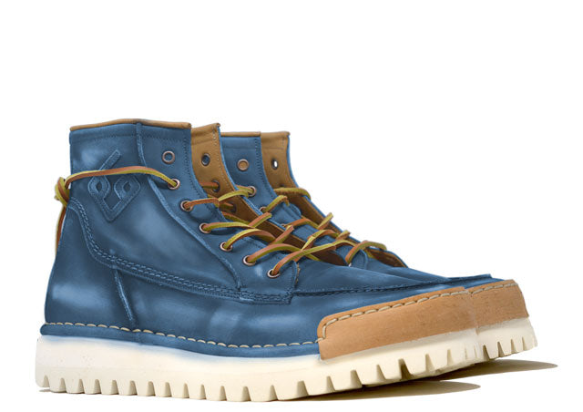"LA YANKEE JEANS" |Uomo - Stivaletto Artigianale  in Pelle 100% fatto in Italia
