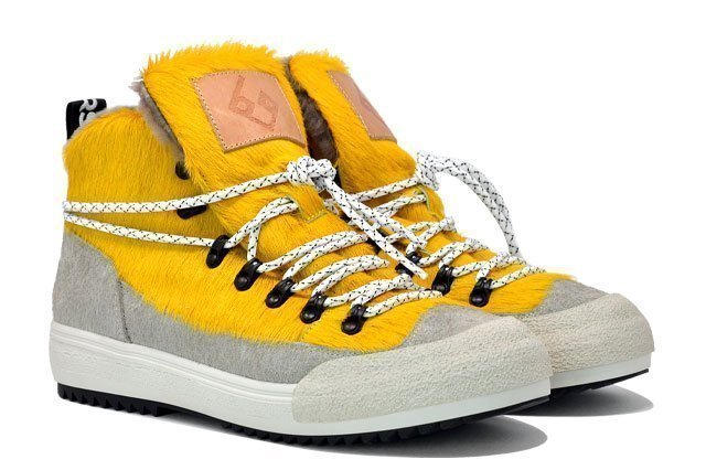 "LA YETI GIALLA" - Scarpa Artigianale in Pelle bovina 100% fatto a mano in Italia