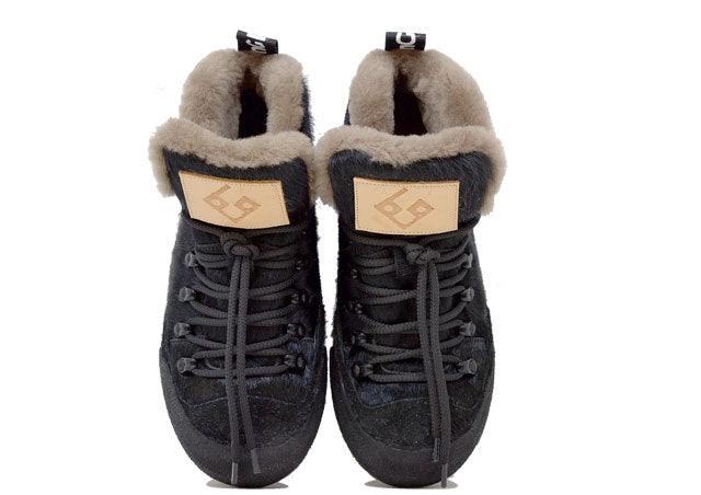 „LA YETI NERA“ |Herren – Handgefertigter Schuh aus Rindsleder, 100 % handgefertigt in Italien