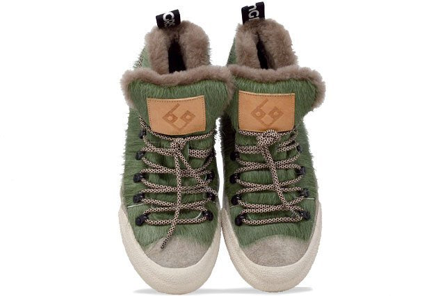 Modell „LA YETI VERDE“ – 100 % handgefertigter Lederschuh, hergestellt in Italien
