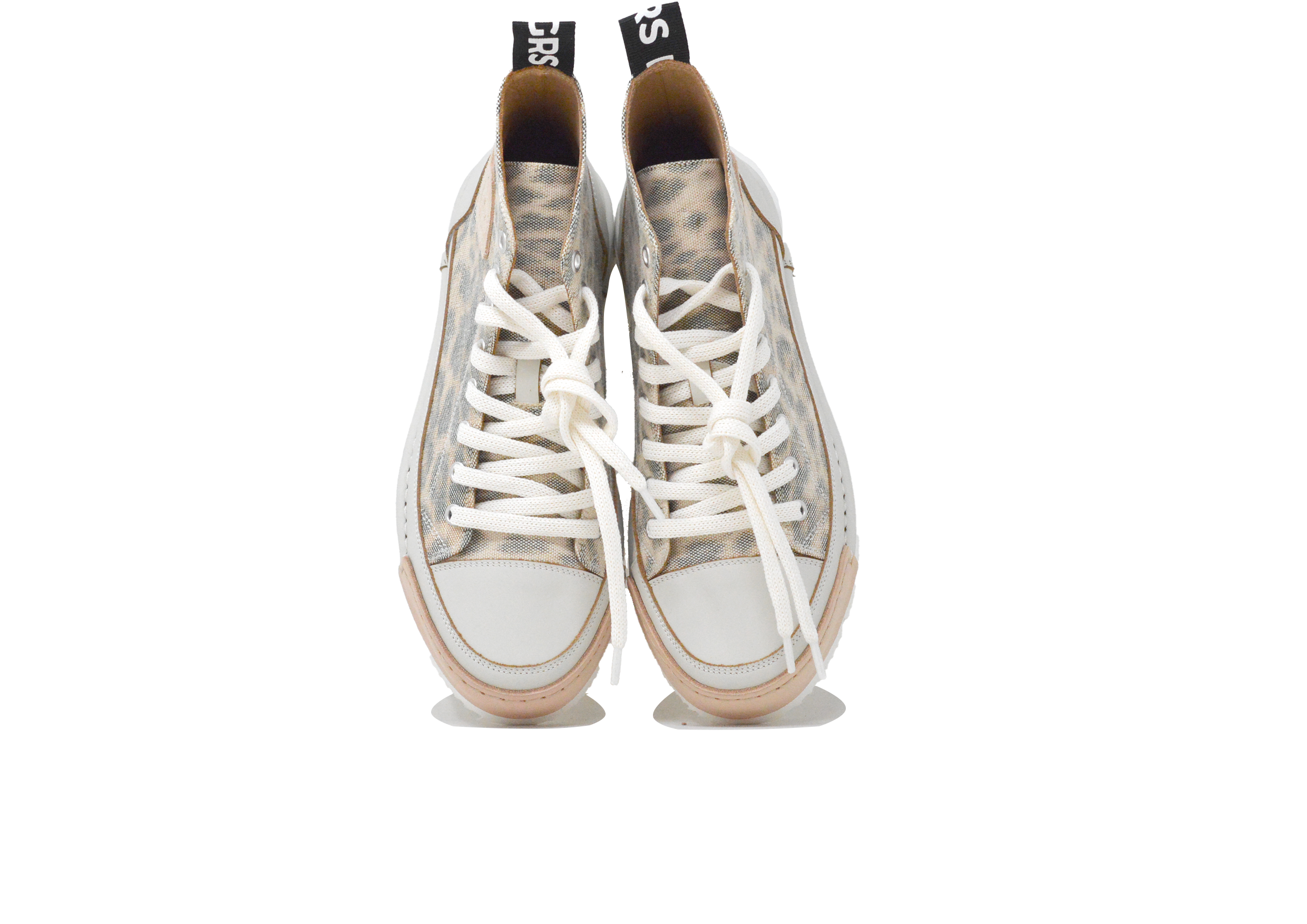 "LA LEO BEIGE" - Polacco Artigianale in Canvas 100% fatto in Italia