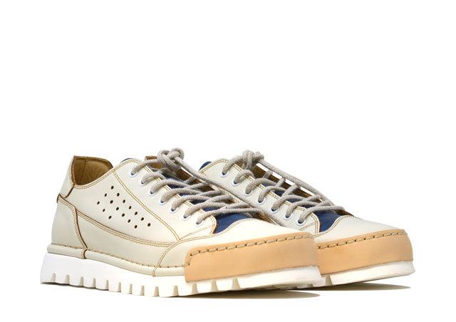 "L'HAWAIANA JEANS" - Scarpa Artigianale  in Pelle 100% fatta in Italia